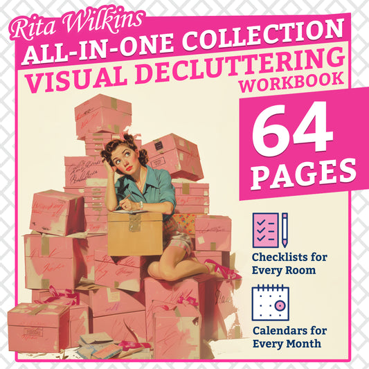 All-In-One Visual Decluttering Workbook | DIGITAL DOWNLOAD